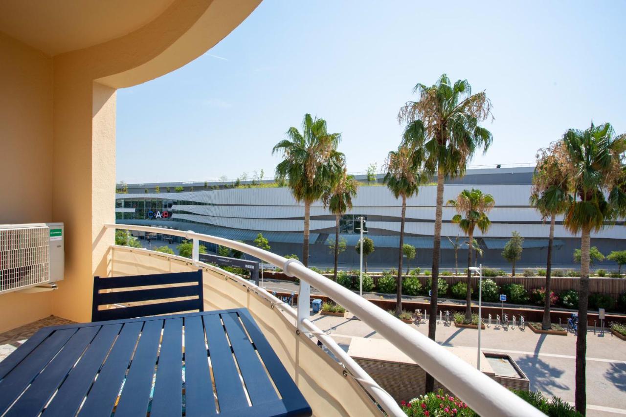 Apartment T2 Air-Conditioned Sea View Saint-Laurent-du-Var Dış mekan fotoğraf