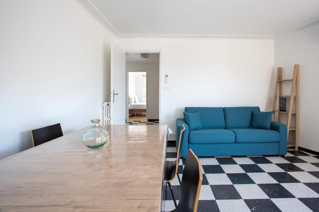 Apartment T2 Air-Conditioned Sea View Saint-Laurent-du-Var Dış mekan fotoğraf