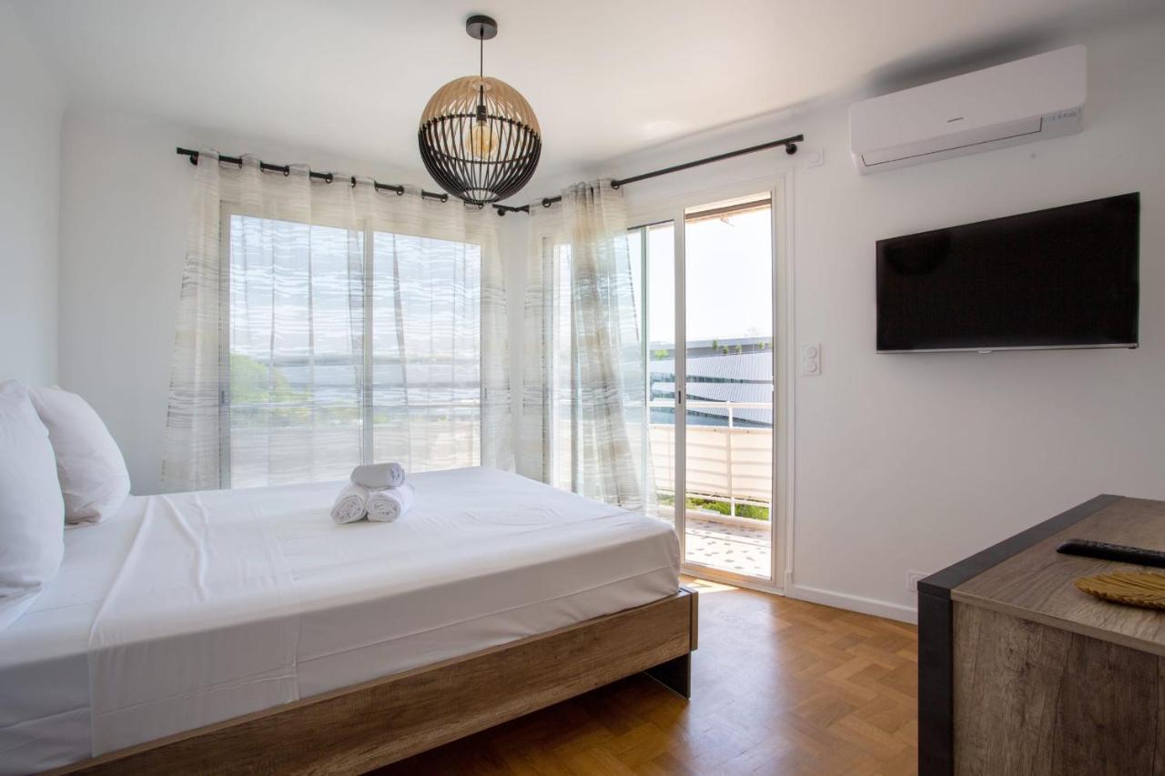 Apartment T2 Air-Conditioned Sea View Saint-Laurent-du-Var Dış mekan fotoğraf